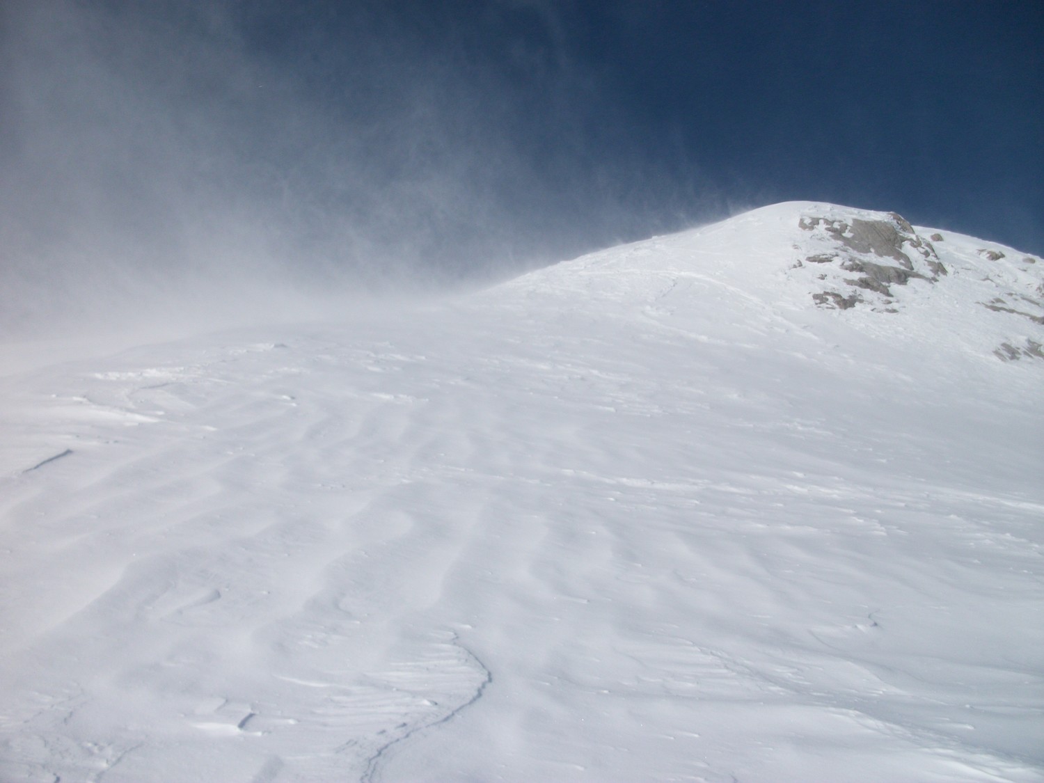 plan Berger, neige déjà bien travaillée...