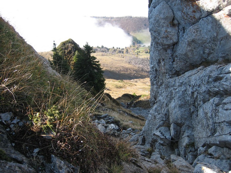 Dans la cheminée