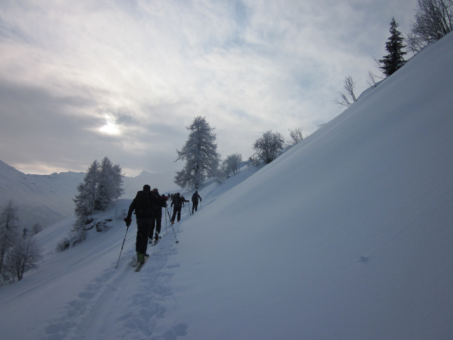 Montée vers Orchéra