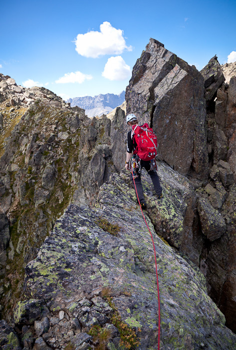 On the ridge