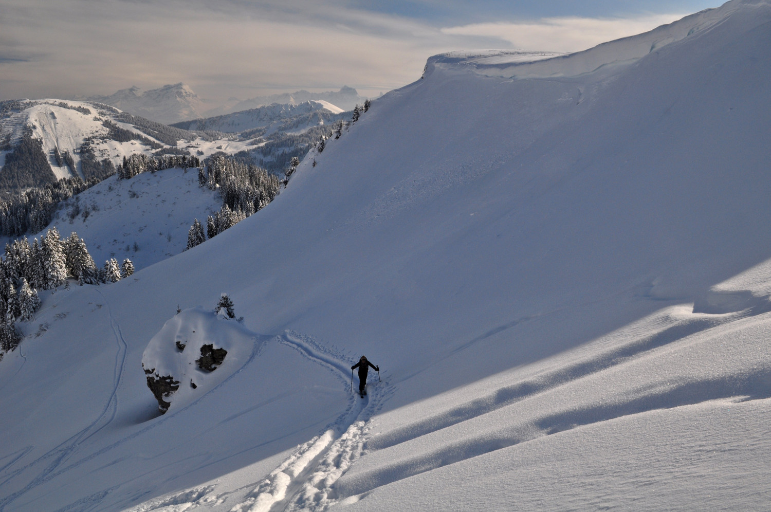 Sous le col de Torrens