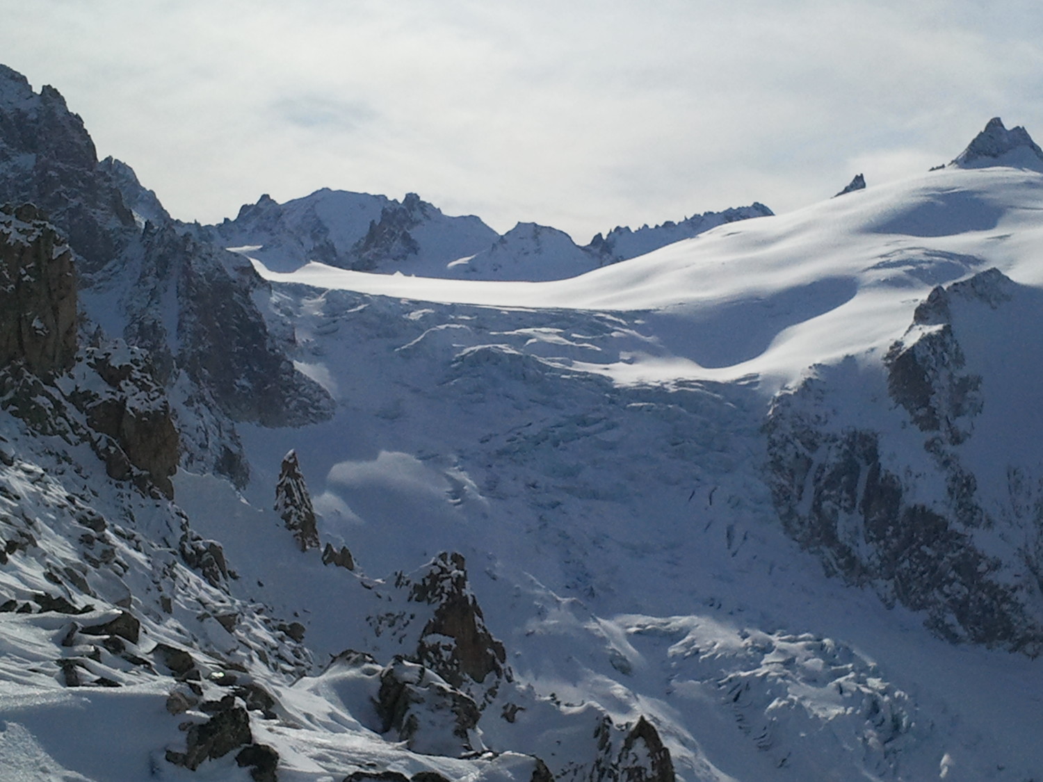 La vue est magnifique depuis le Génépi