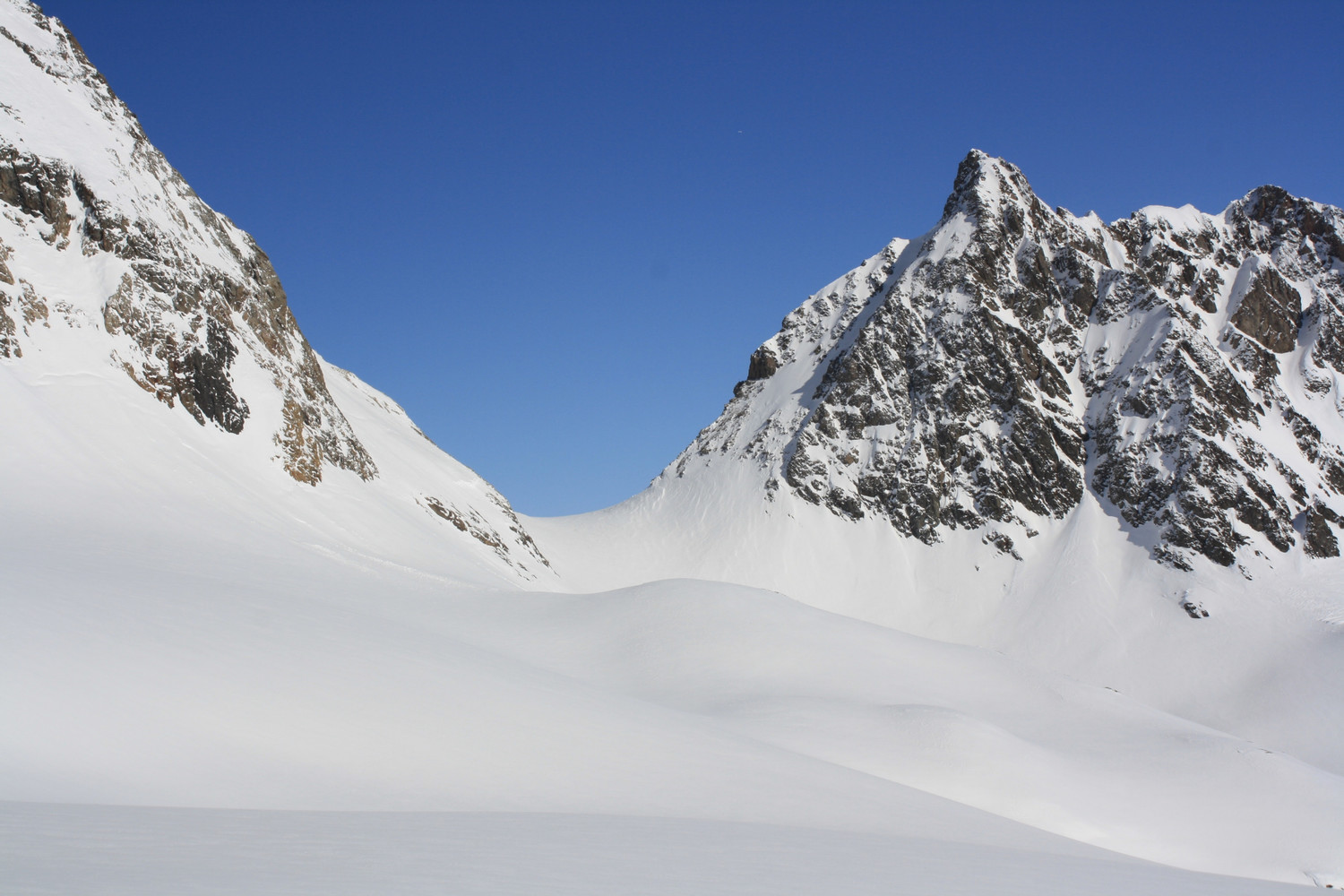 Le Col des Quirlies en gros plan