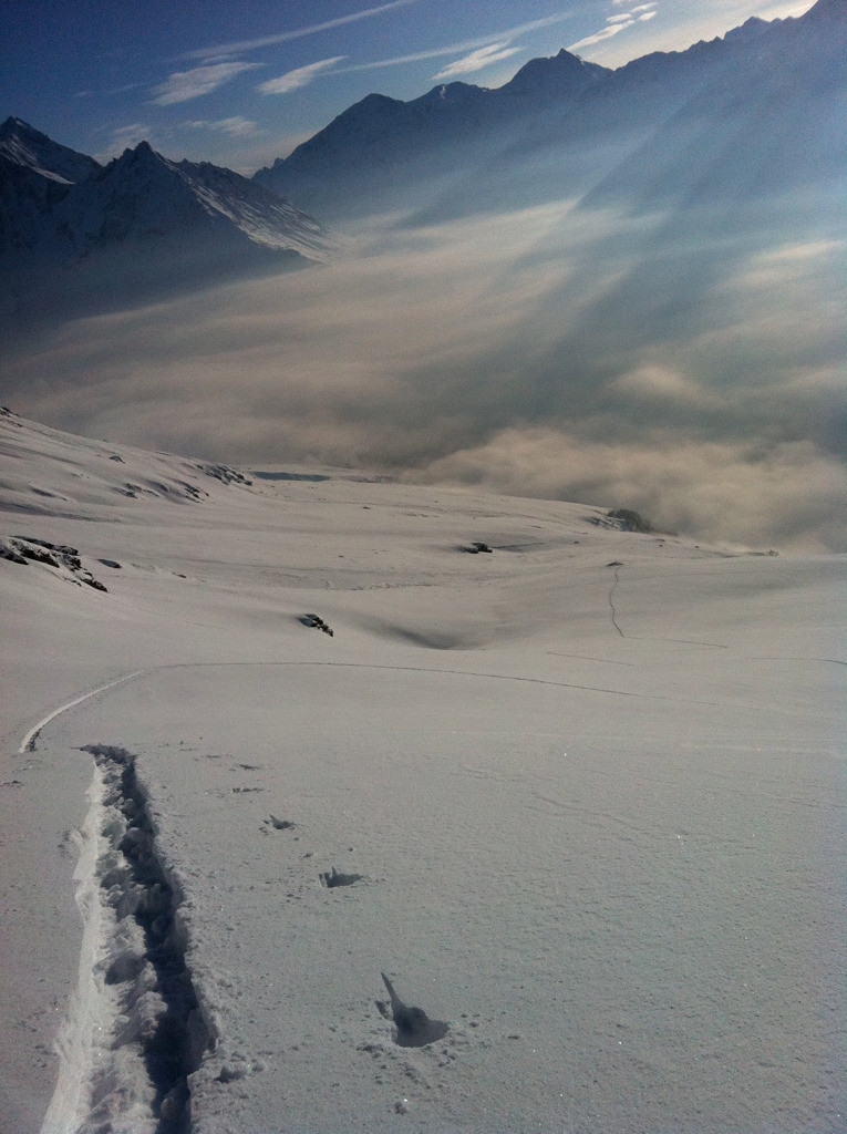 Plan Bernard en bas, 2700m env.