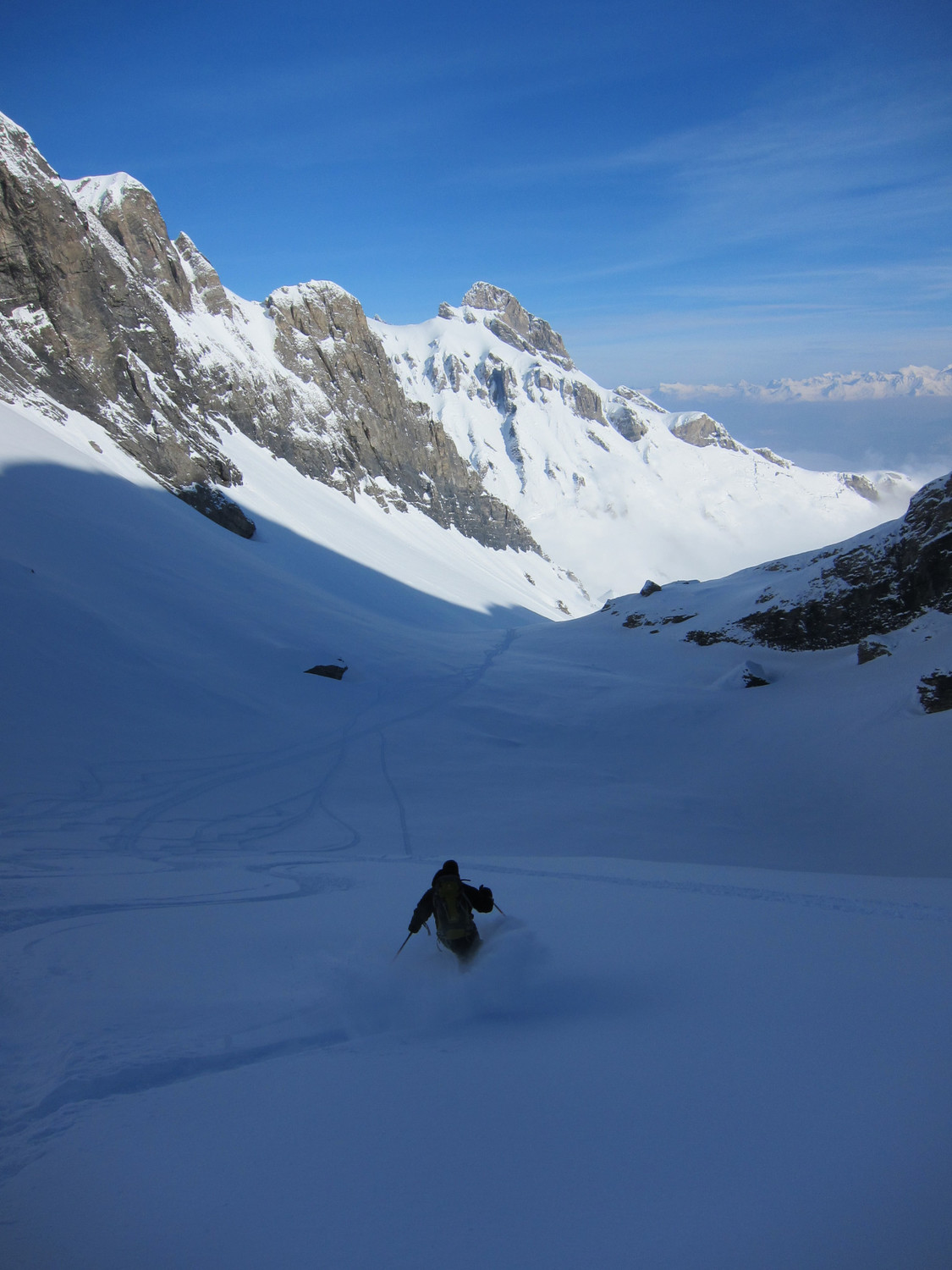 Descente à la Pte d'Aufalle