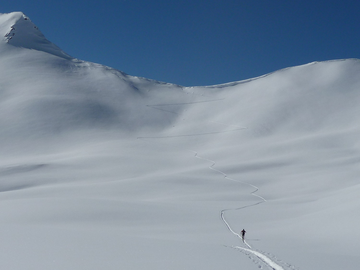 Si risale verso il col Fetita