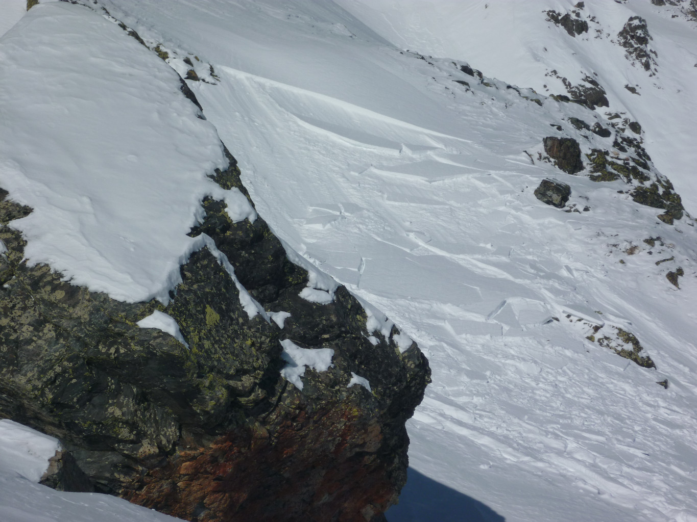 Mini-plaque déclenchée par un skieur