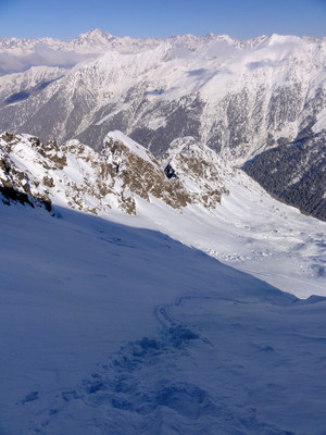 canale de pizzo scala, che fatica a salire in fresca!