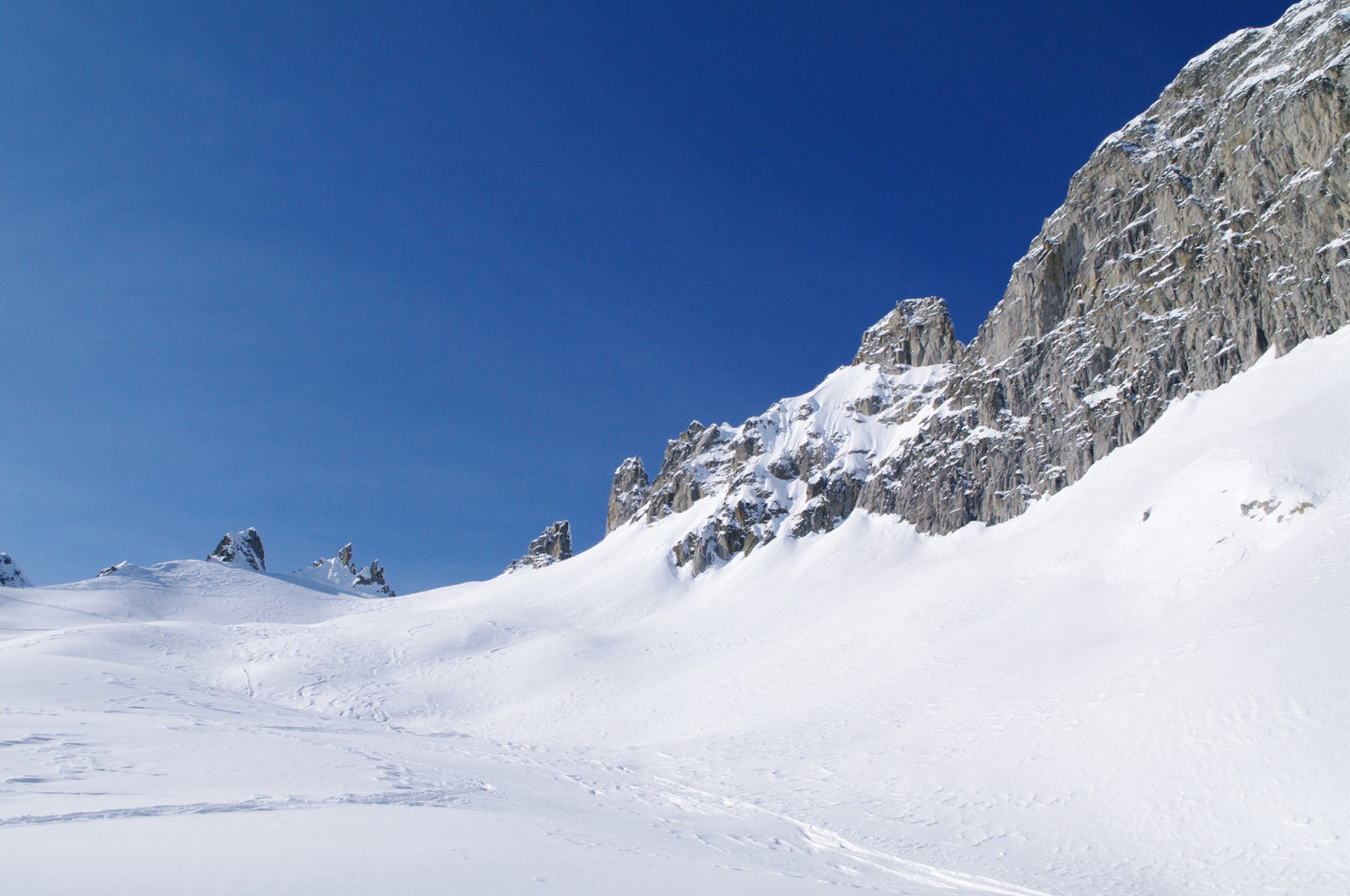 En montant au Pas de la Balme