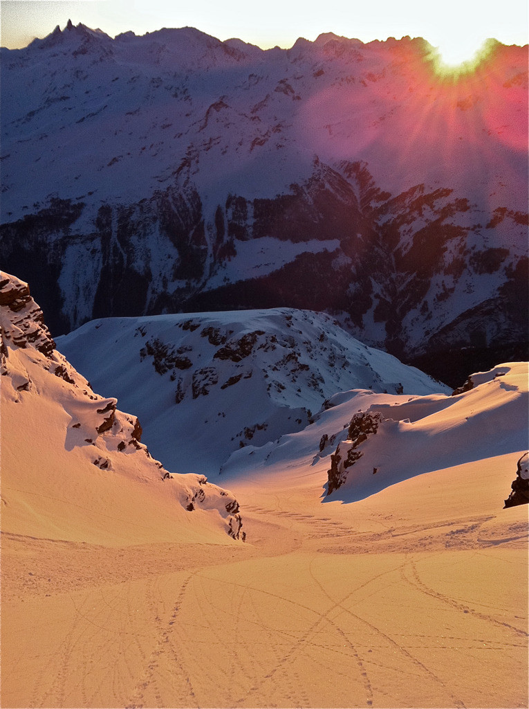 Grand Couloir WSW du Sasseneire, fév. 2012