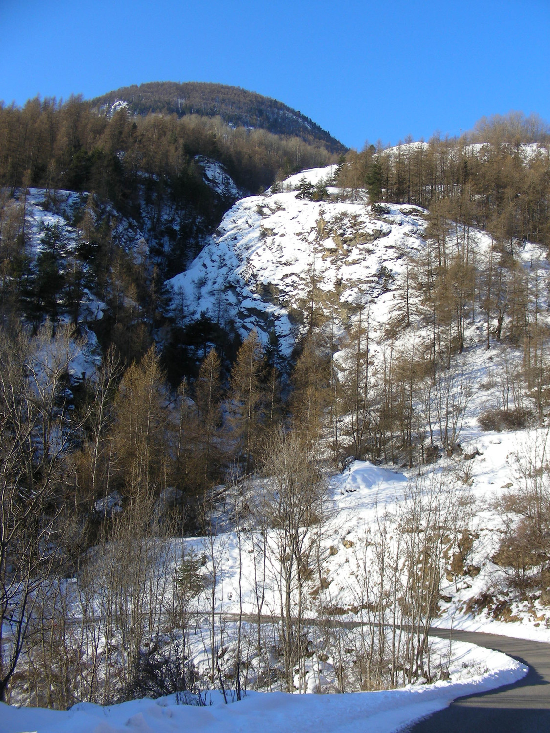 Le torrent de Tramouillon vu du parking du Pouit