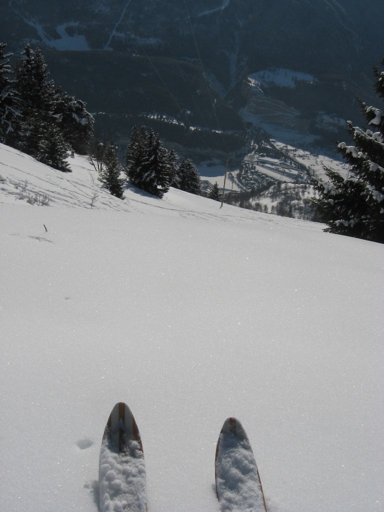 Vue plongeante sur Modane