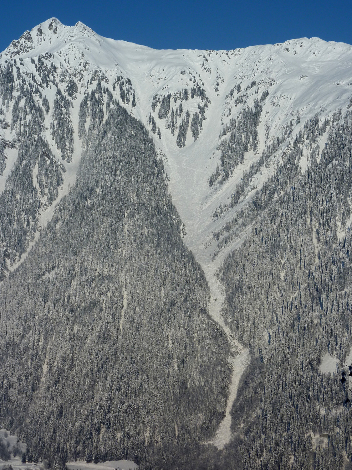 Montagne d'Outray : Couloir SW