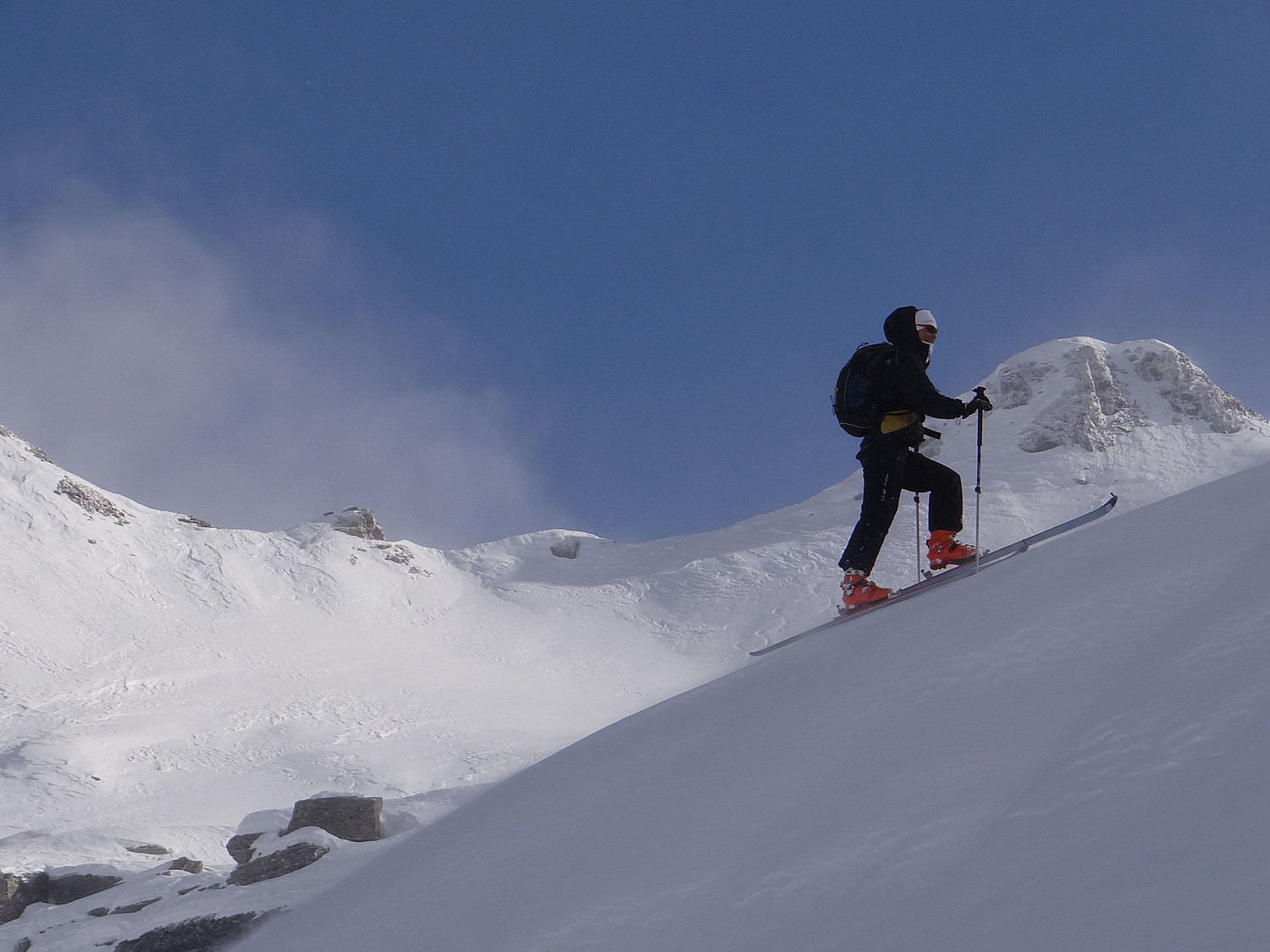 Vent et froid sur les crêtes