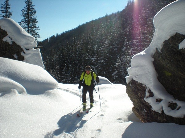 salendo verso quota 1631