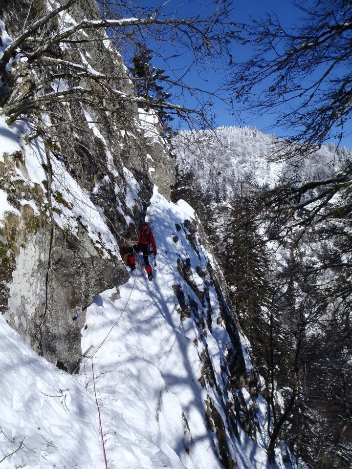 Sentier de roches