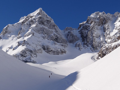 Punta Cervandone en montant à Bandiera