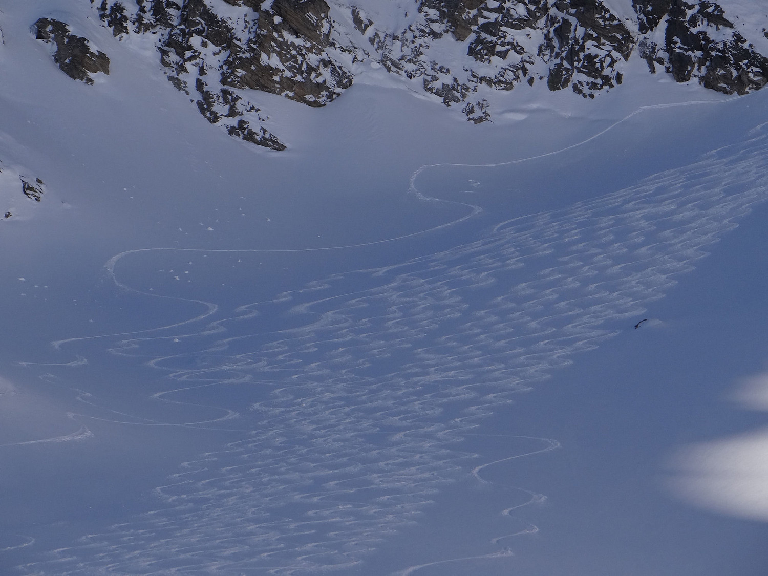 Il y une trace qui fait tâche