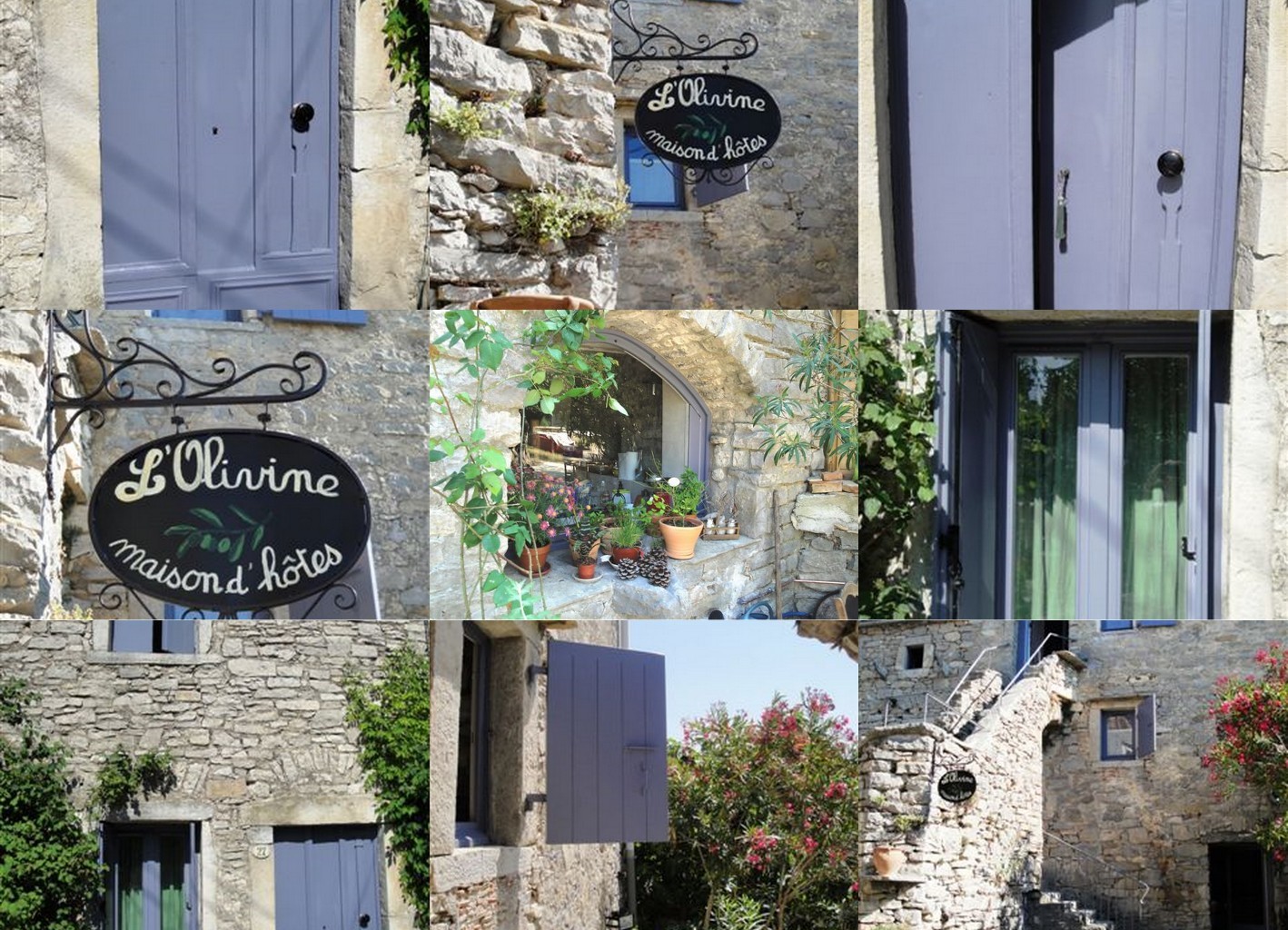 L'Olivine, façade