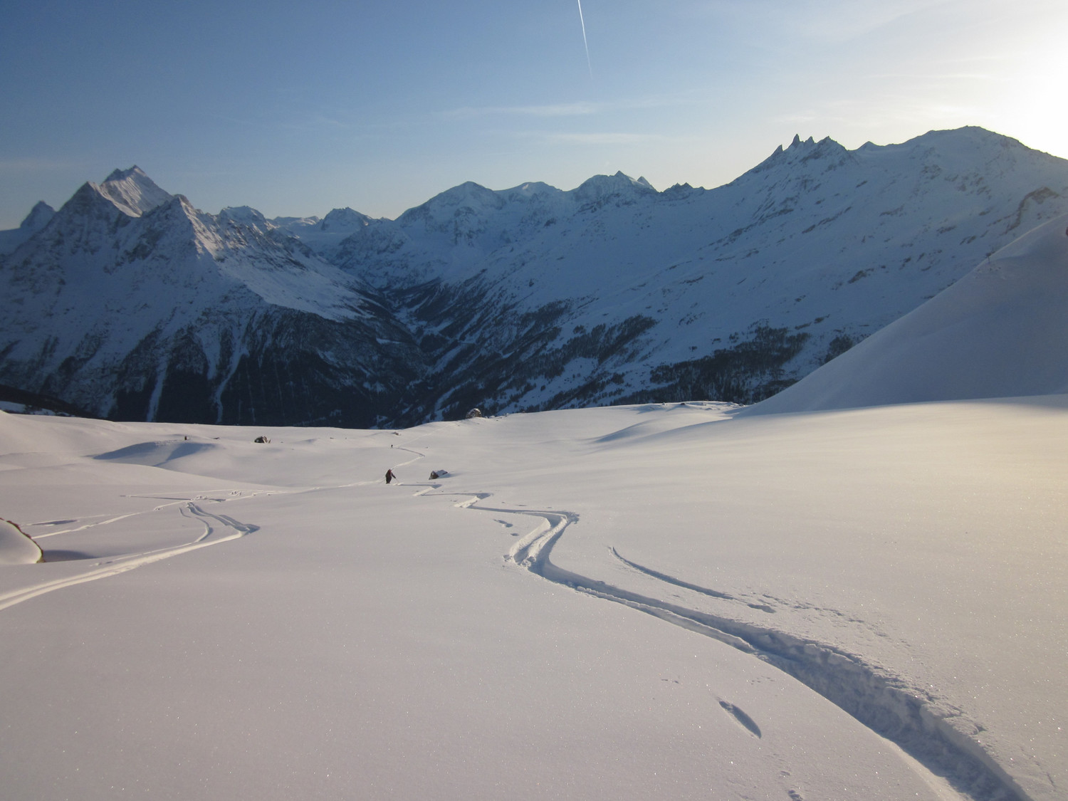 Descente du Sasseneire