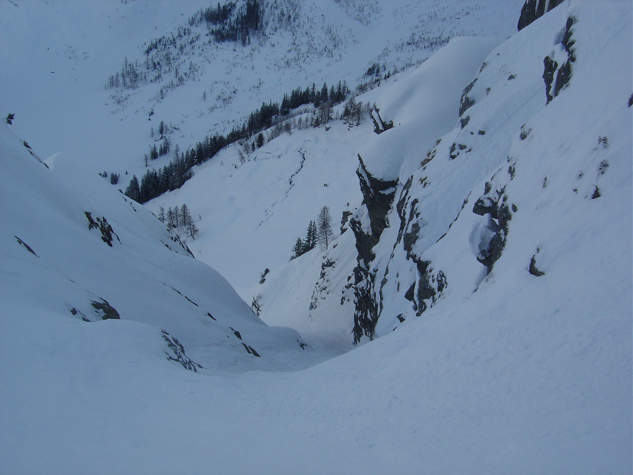 Haut du 2e couloir
