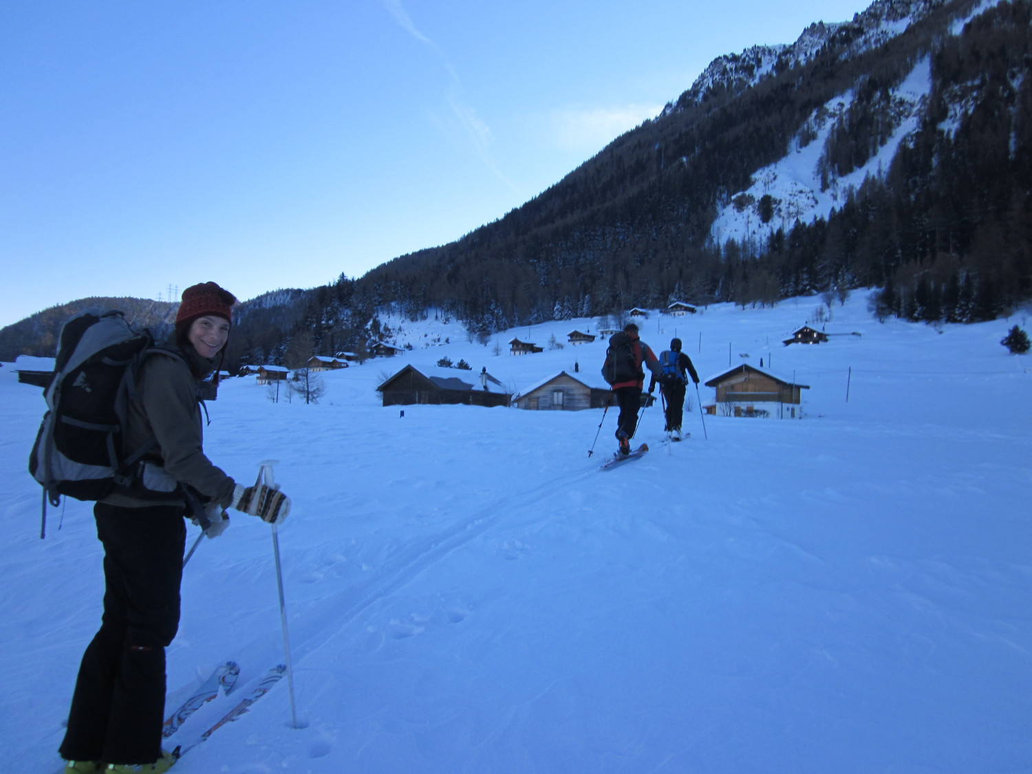 Montée vers Obermatte