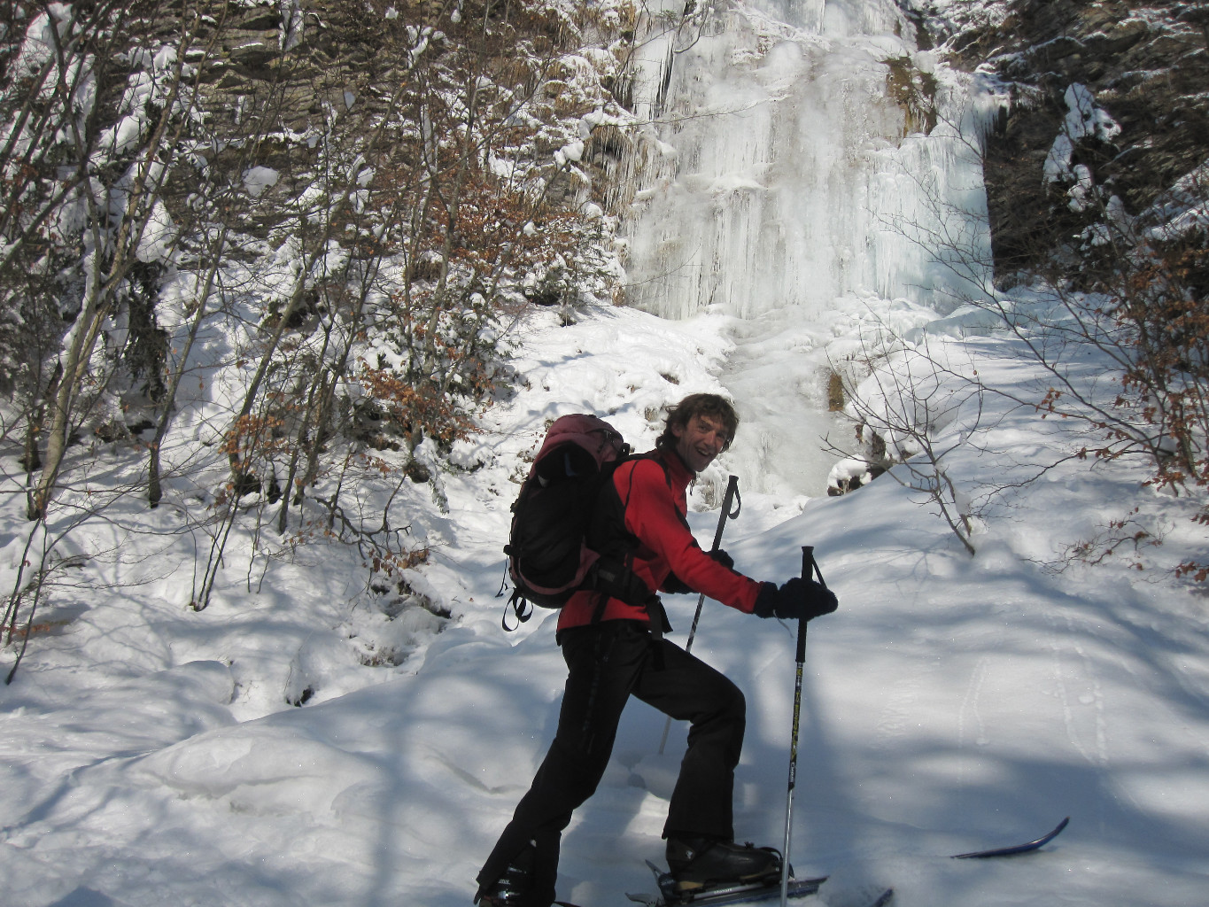 Belle cascade vers 1100m, ça donne envie !