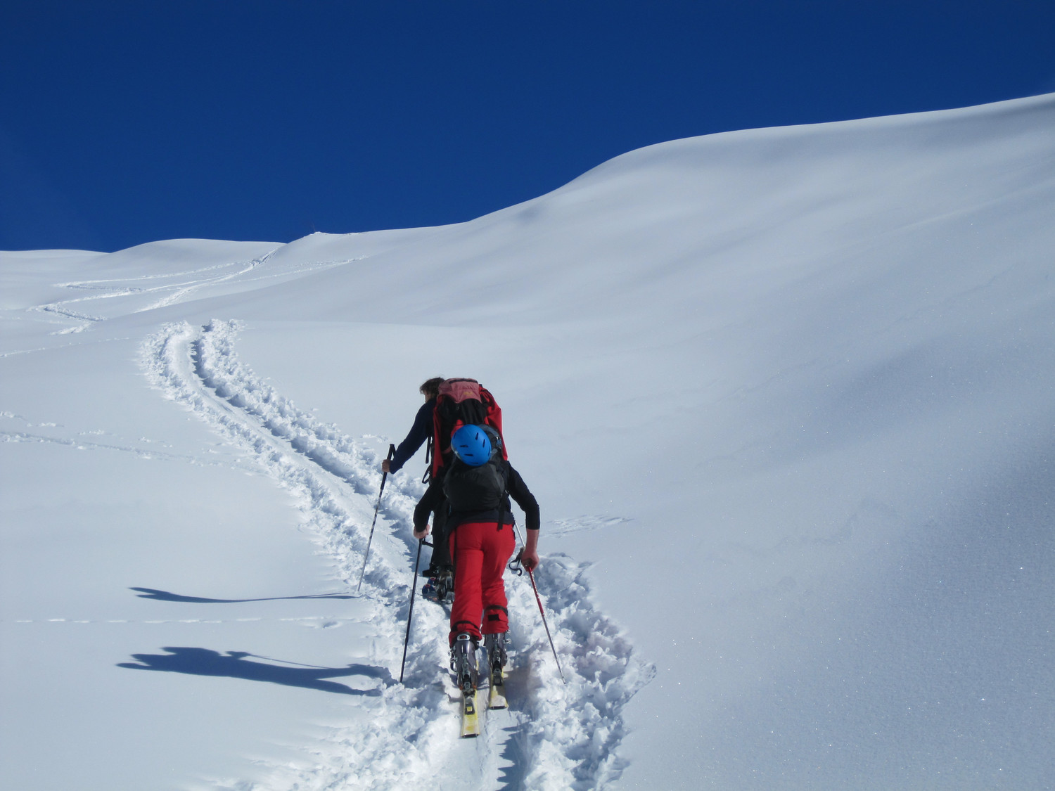1650m, juste après la bifurcation entre Pointe de Bellegarde et Pointe des Sans Betss