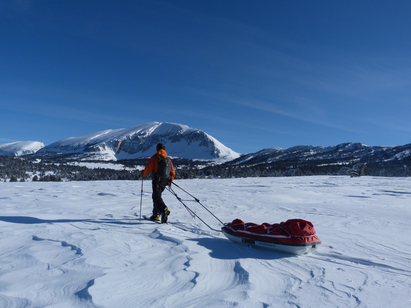 Vers le Grand Veymont
