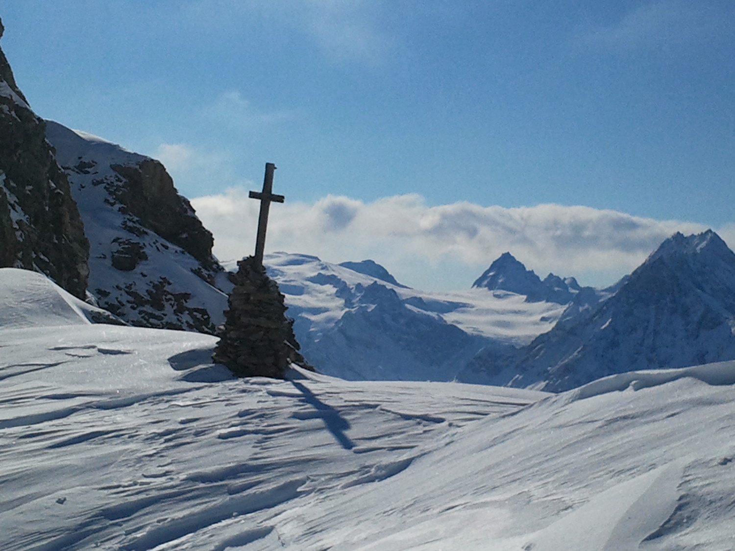 Depuis le col du Torrent