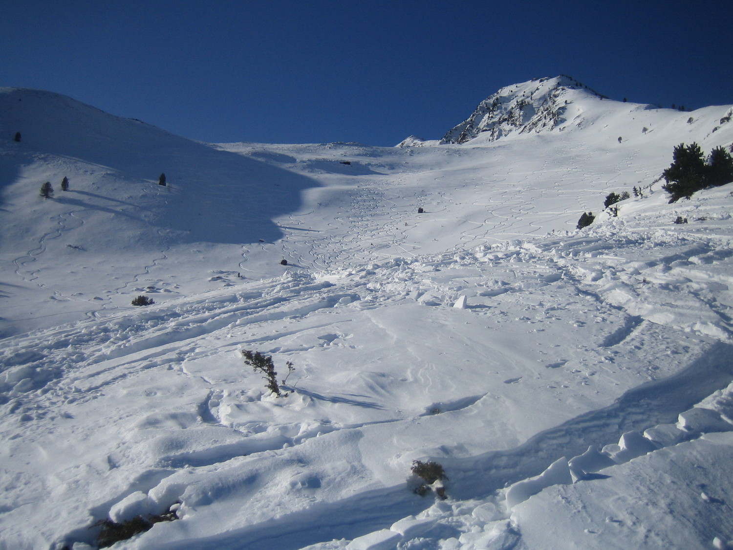 Vallon après la croupe