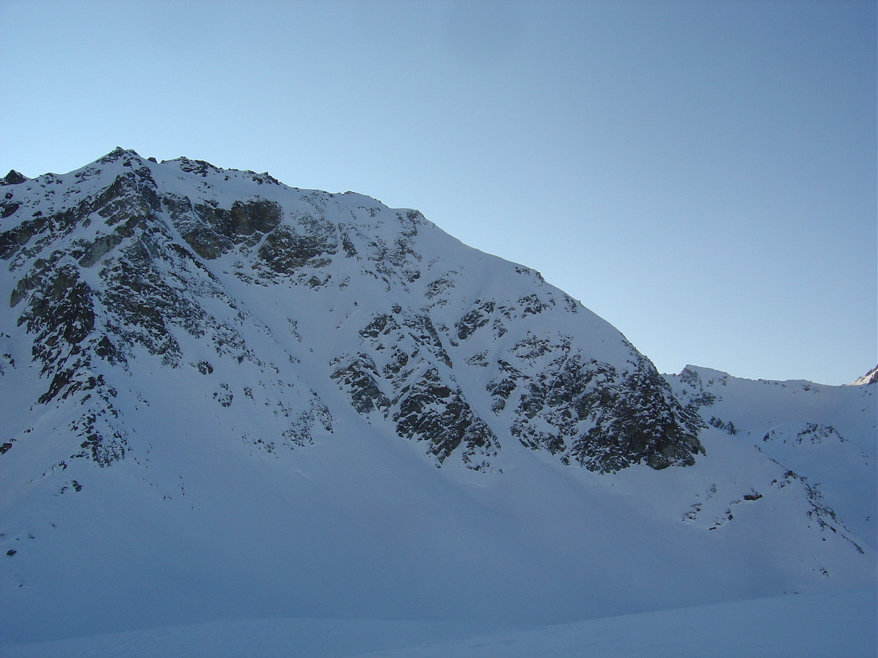 Face NE de la Roussette 11.2.12