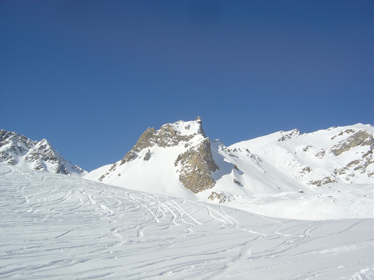 Petit Mont Rouge et son versant E