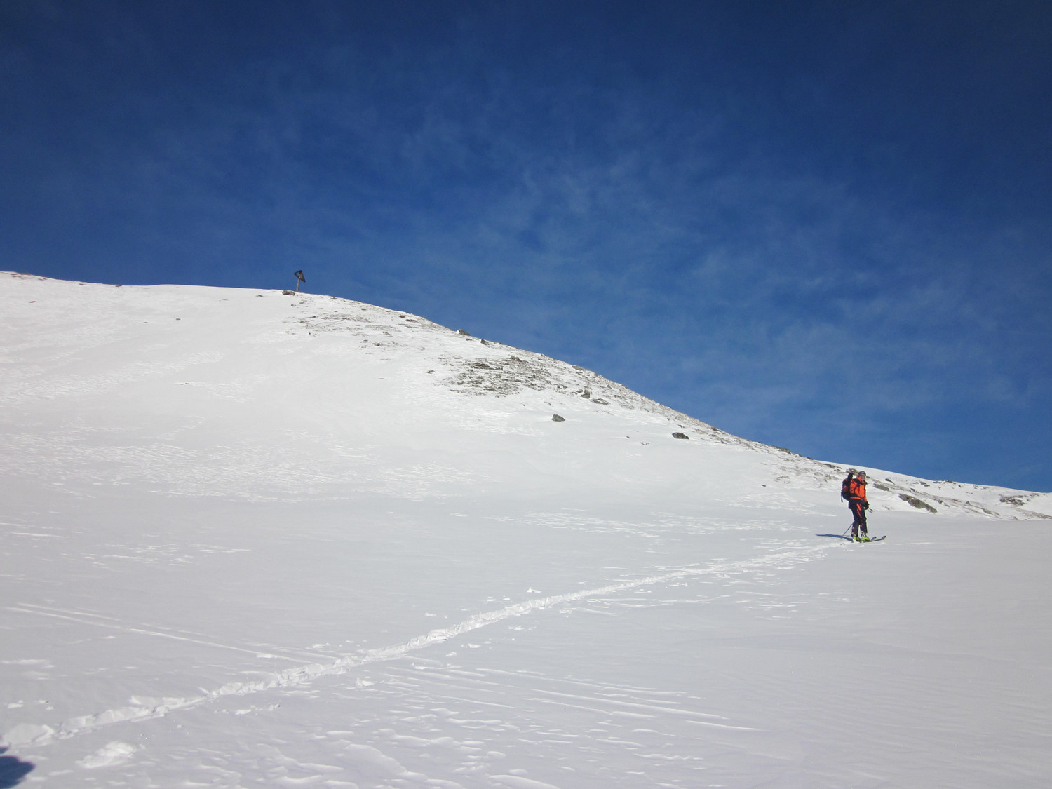 Montée à Meretschihorn
