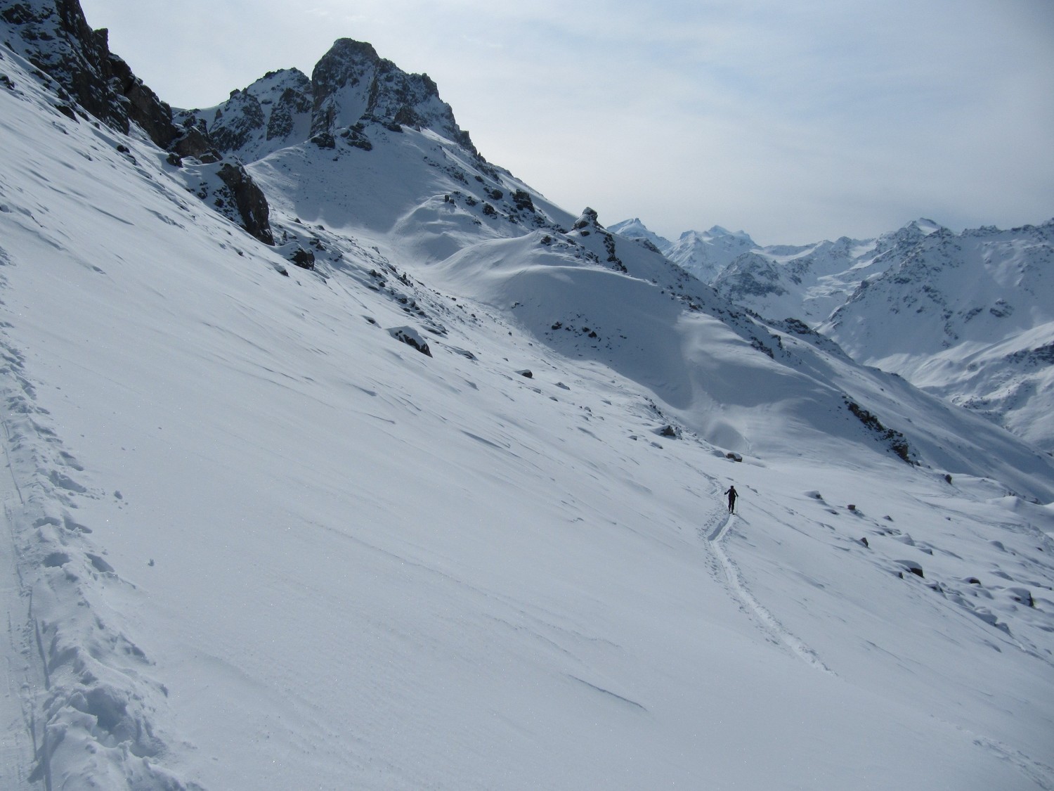 On arrive dans le champ de mines