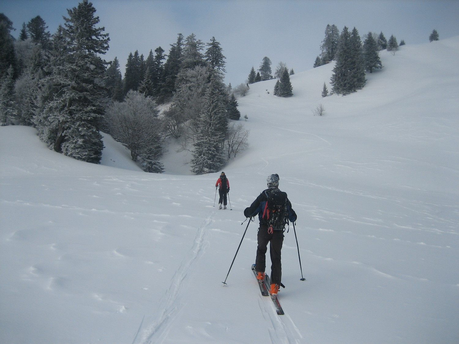 En montant au col d'Hurtières