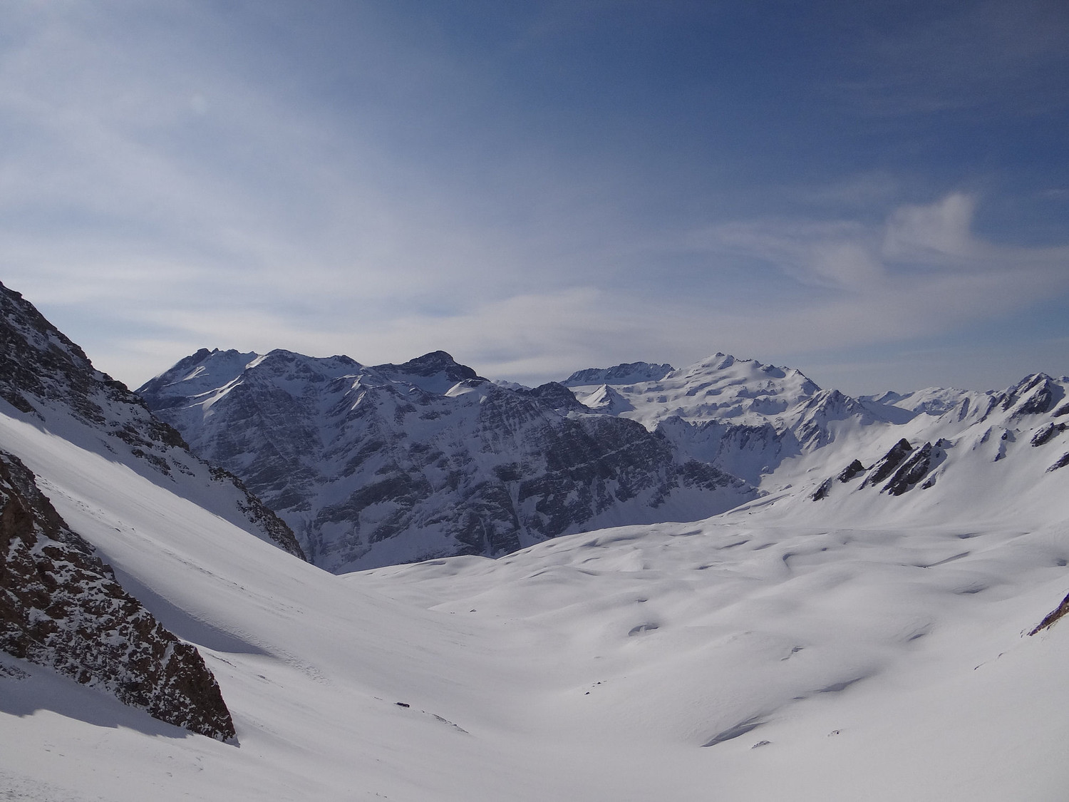 Depuis le col du Berrio Blanc - Versant vallon des Chavannes