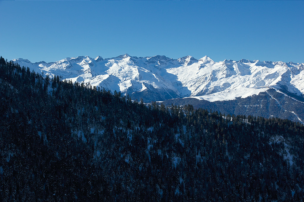 Cirque des Crabioules depuis sous le sommet de Prat Pardin