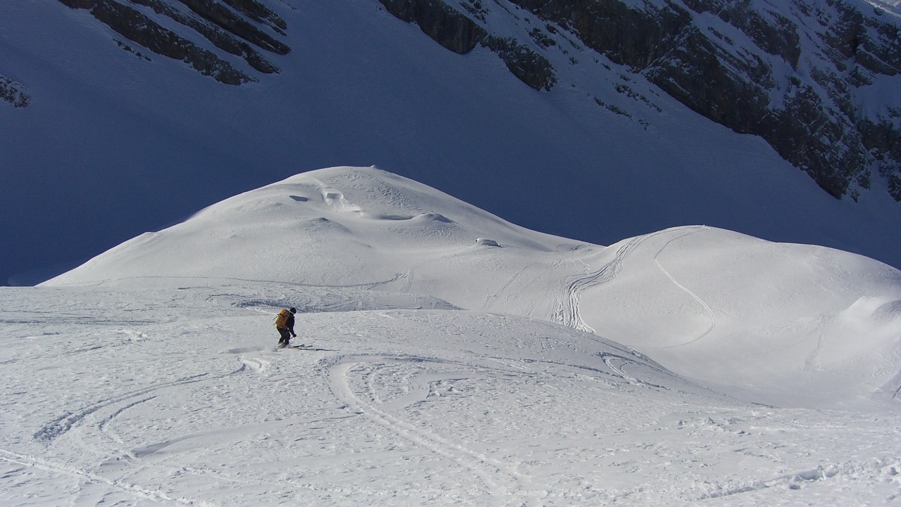 Tête Pelouse - On skie comme dans une neige pas travaillée par le vent