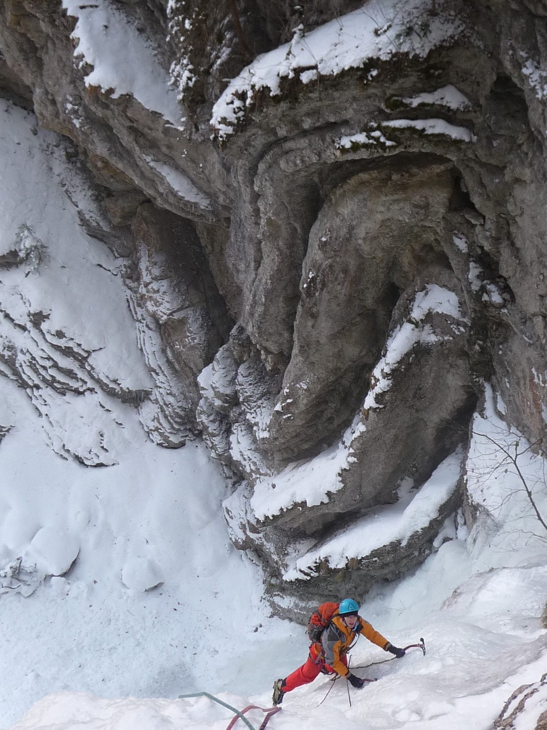 L4 vue du haut. Et Val qui s'en sort!
