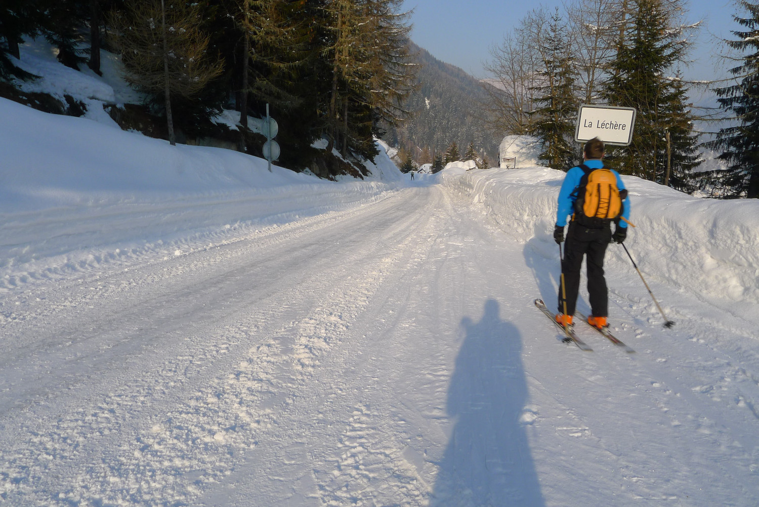 Retour par la route