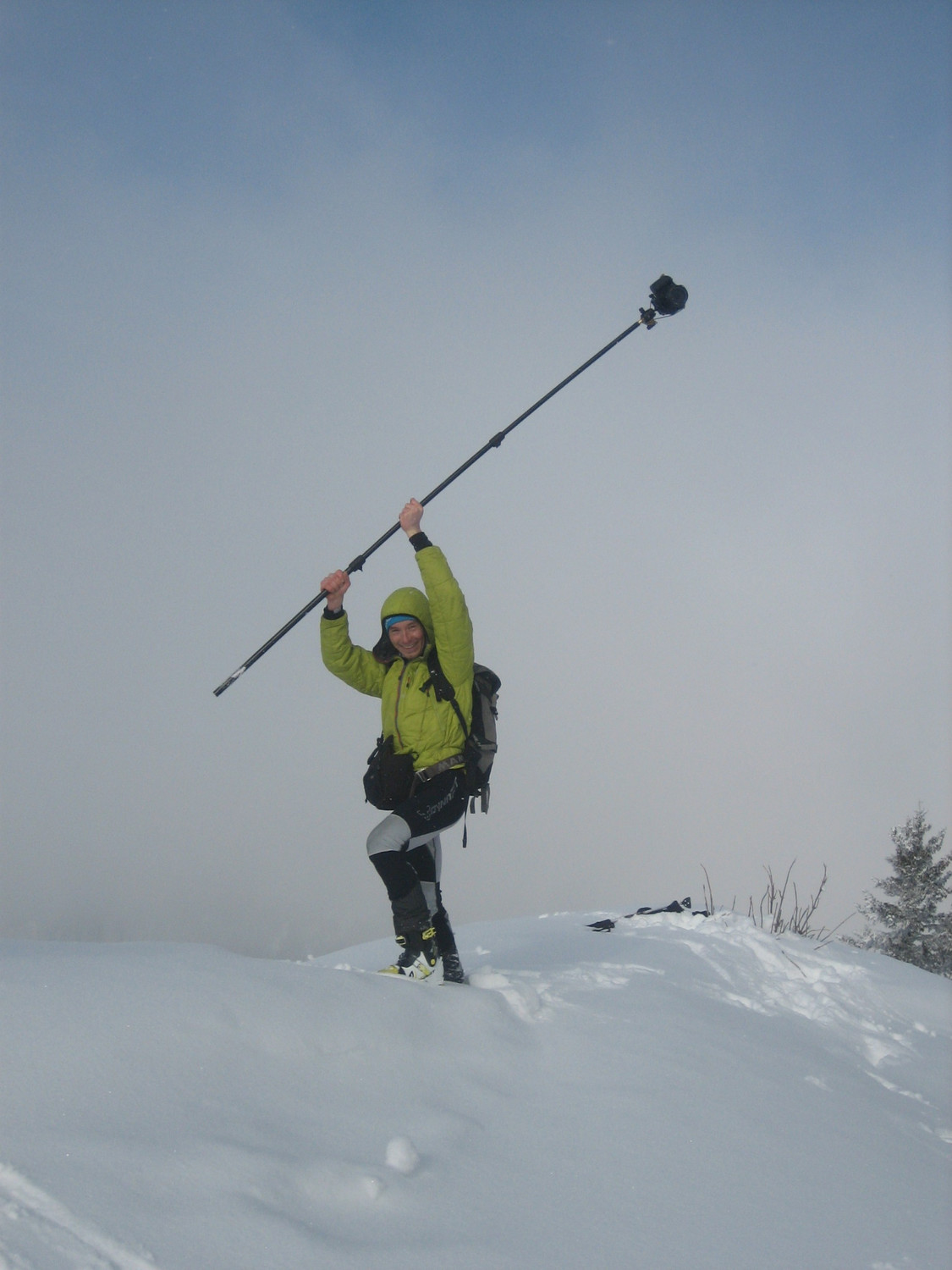 Appareil photo téléscopique (pas du tout encombrant en rando)