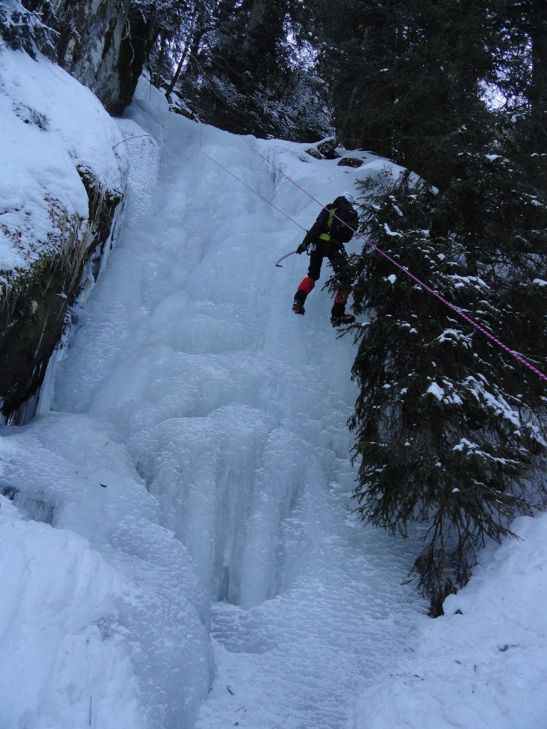 Derniere cascade de glace