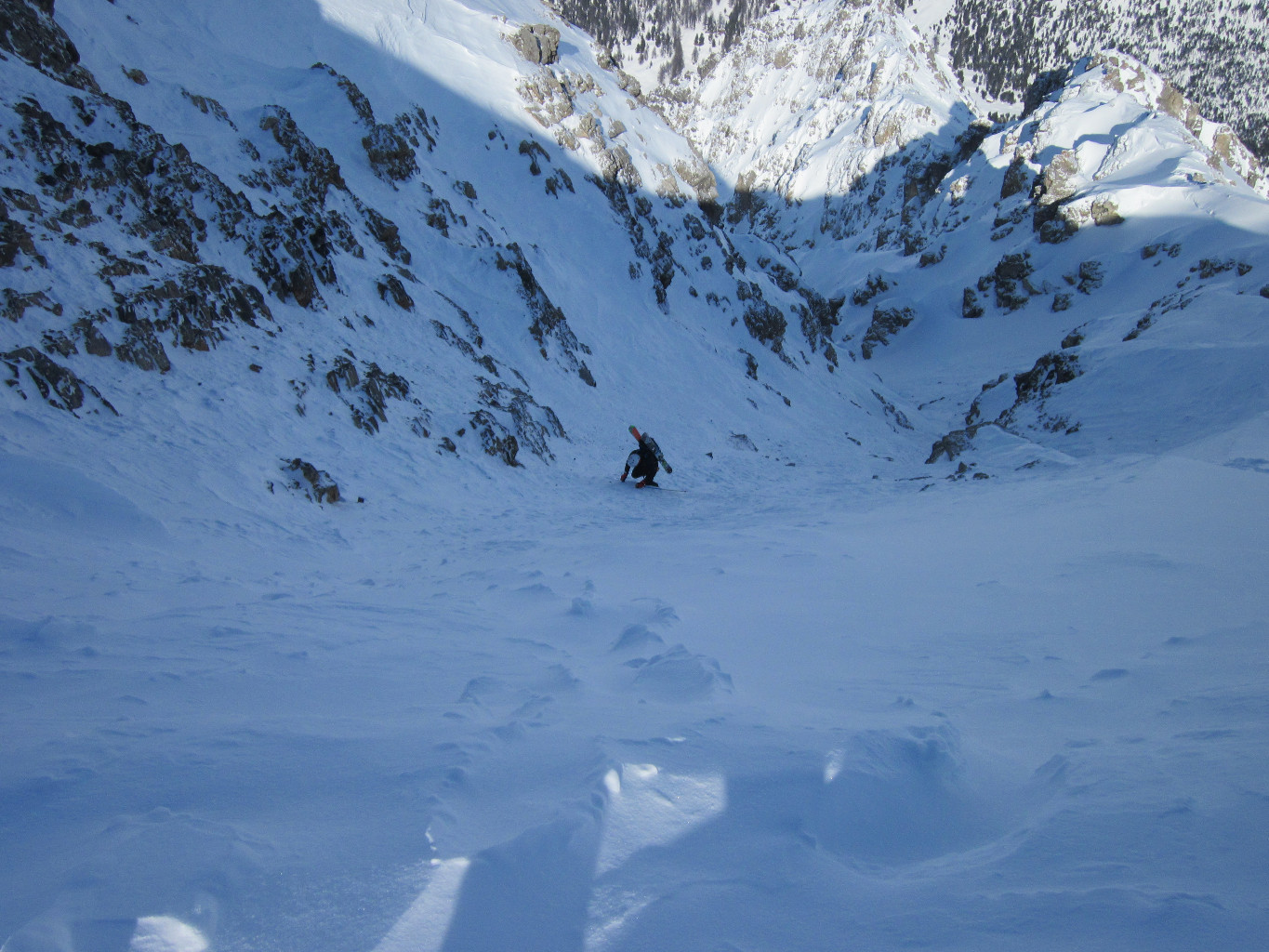 couloir trés technique