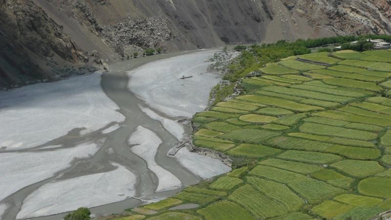 Méandres de la Kali Gandaki