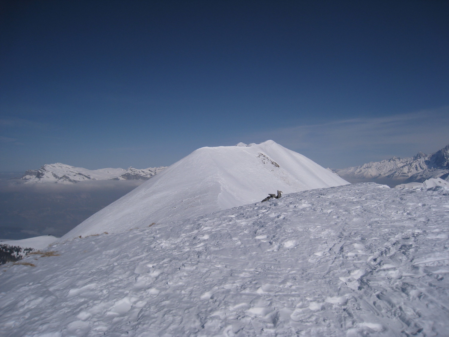Mt. Joly - vue depuis Tête de la Combaz