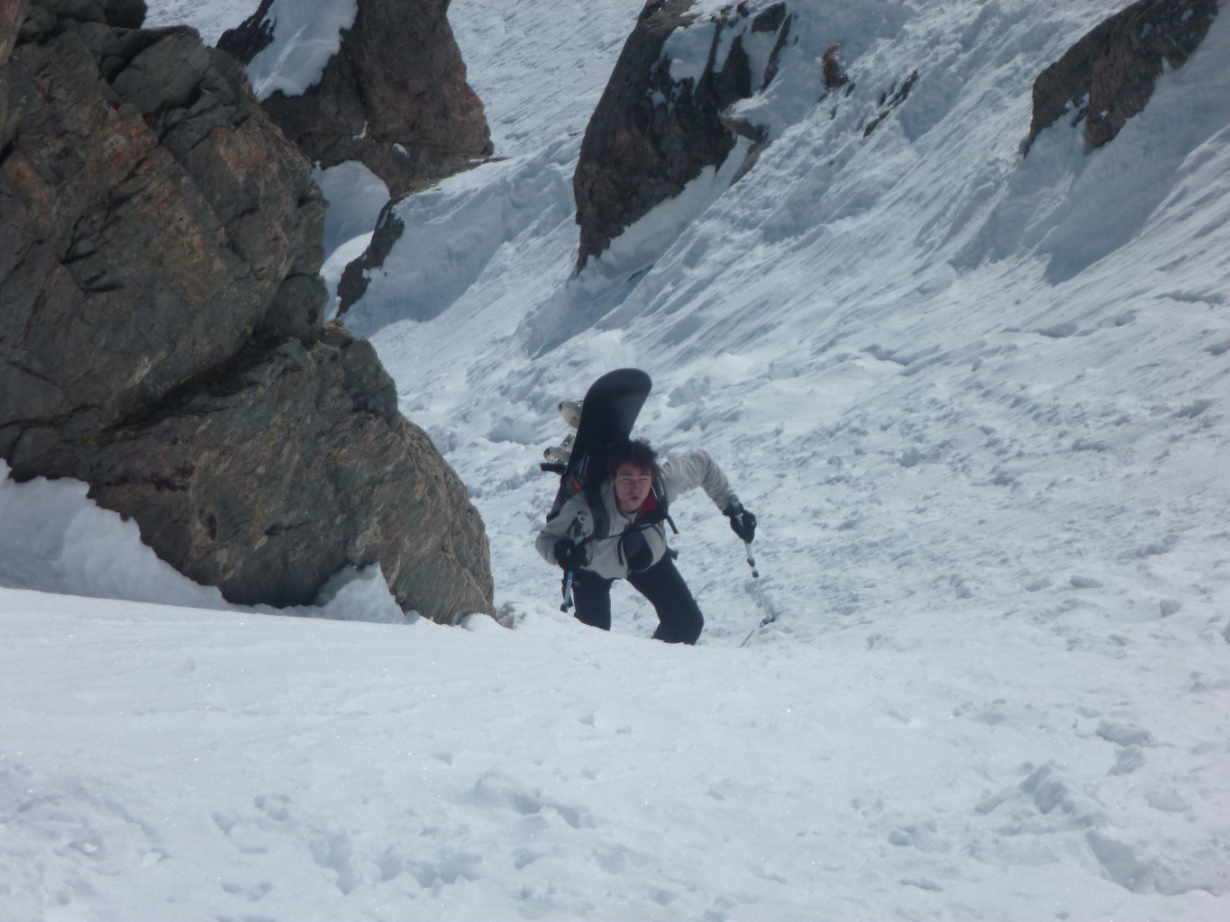 En montant au col des Crochues