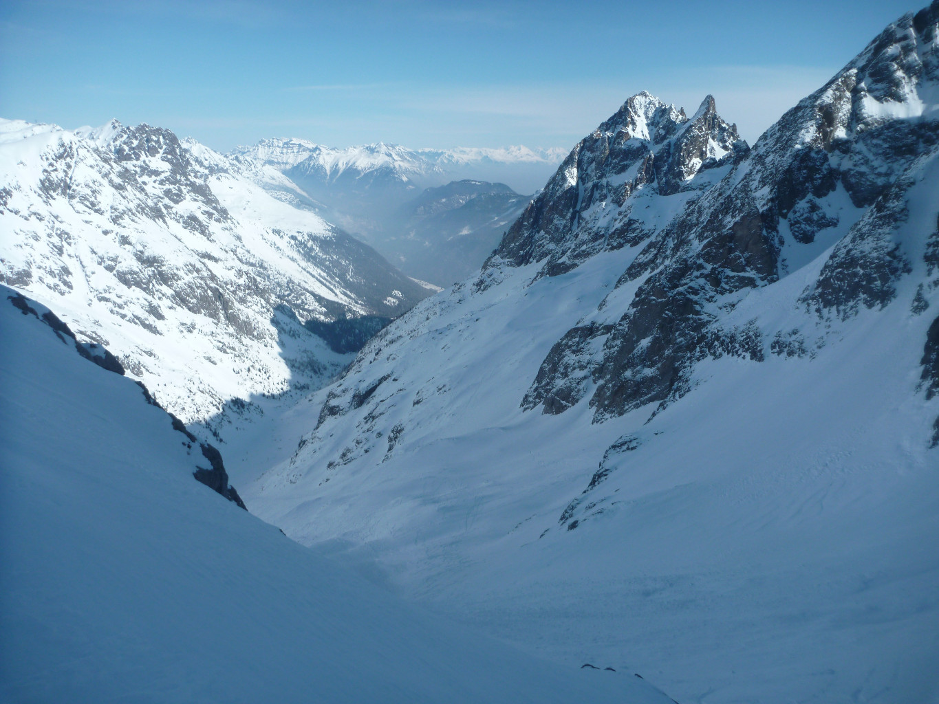 Glacier du mort et vallon de Bérard