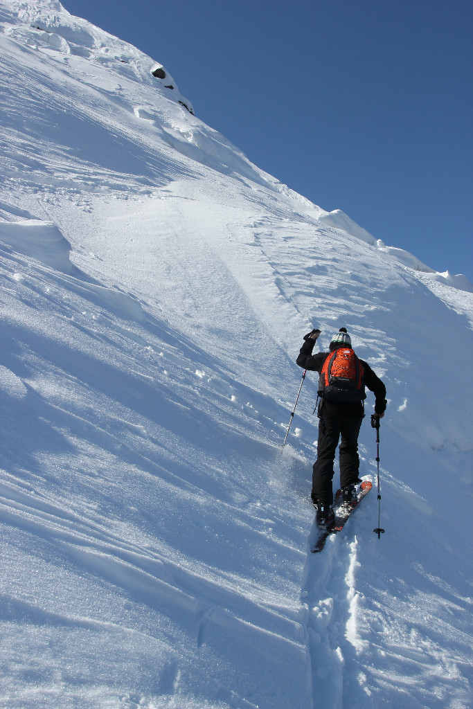 Corentin en pleine action