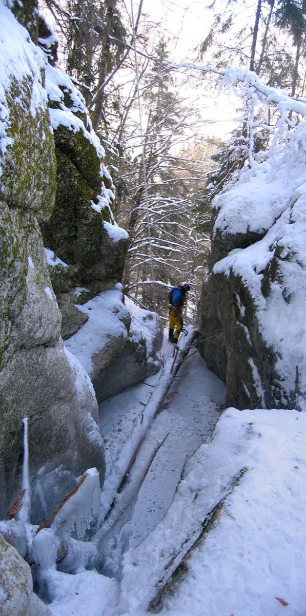 Vasque après le second ressaut